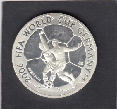 Beschrijving: 100 Tenge FIFA WORLD CUP SOCCER 2006